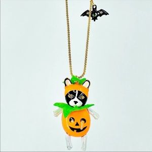 BETSEY JOHNSON DOGOLANTERN HALLOWEEN NECKLACE
